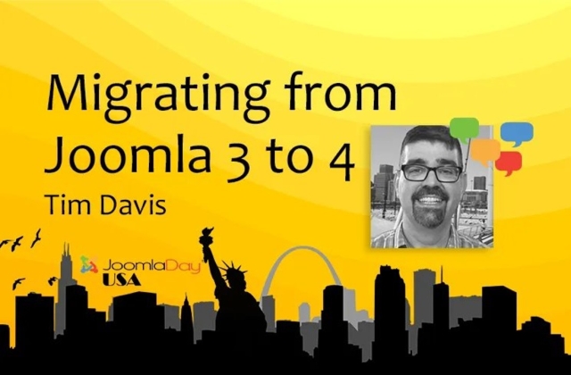 JoomlaDay USA 2022 Migrating from Joomla 3 to 4