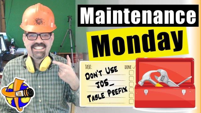 Monday Maintenance 036