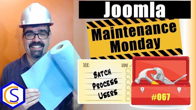Monday Maintenance 067 A
